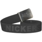 Snickers 9025 Elasticated Belt Black 28-48"