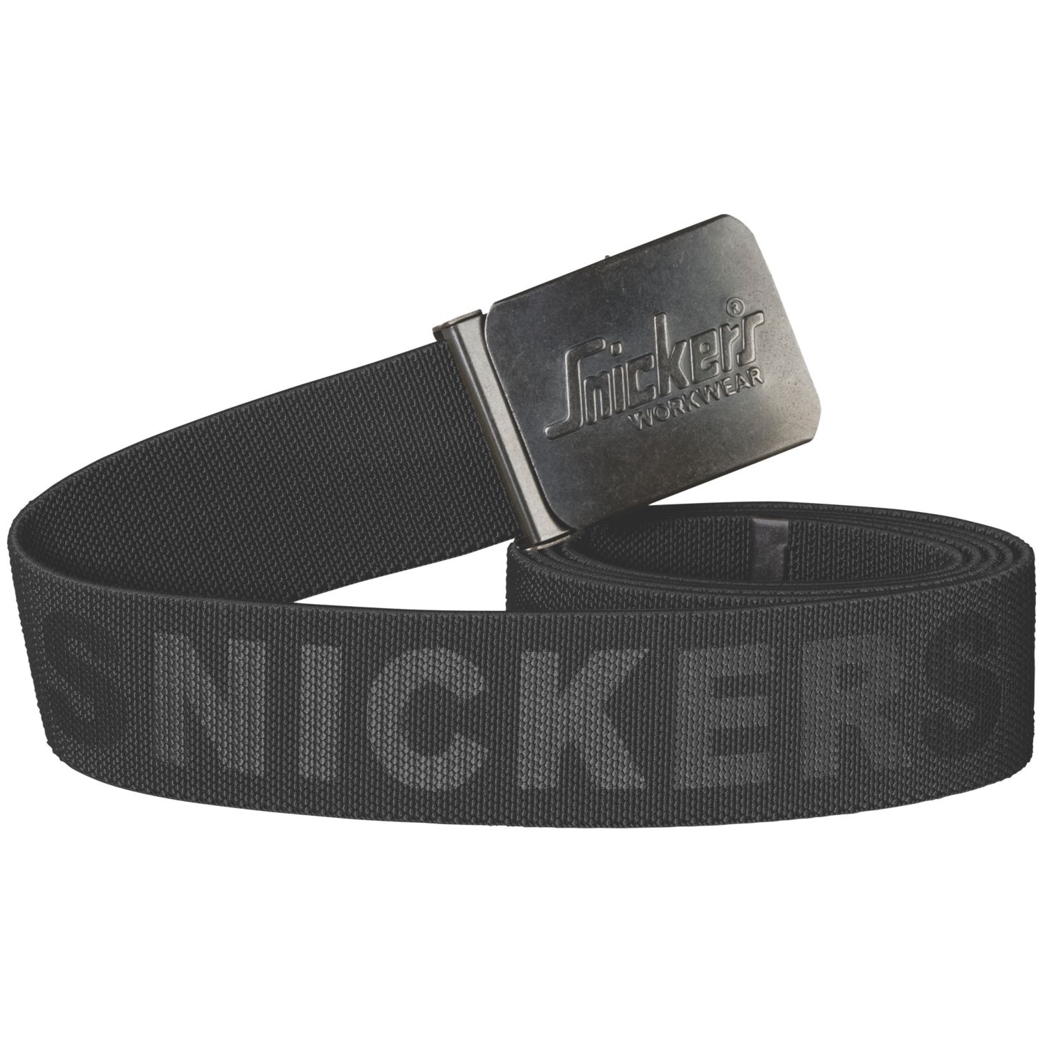 Snickers 9025 Elasticated Belt Black 28-48" (41207)