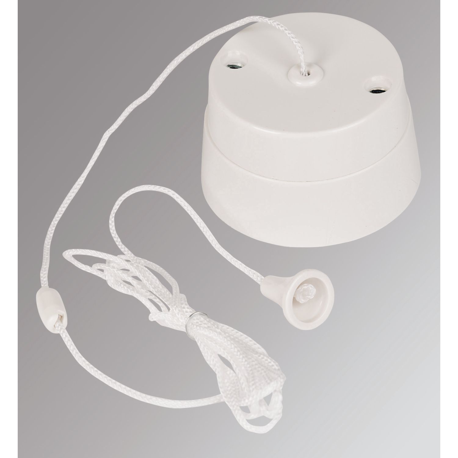 Crabtree Capital 10A 2-Way Pull Cord Switch White (41215)
