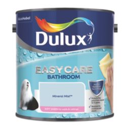 Dulux Easycare 2.5Ltr Mineral Mist Soft Sheen Emulsion Bathroom Paint