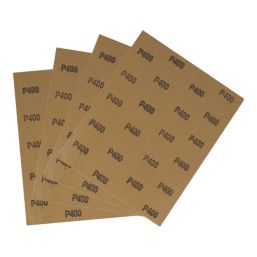 Magnusson  400 Grit Multi-Material Hand Sanding Sheet 280mm x 230mm 4 Pack