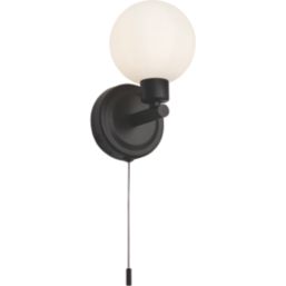 Knightsbridge  Wall Light Matt Black