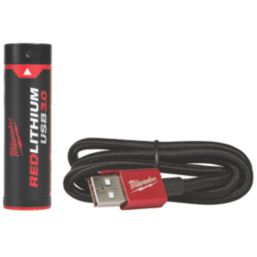 Milwaukee L4 NL400-301 Rechargeable LED Neck Light Red/Black 400lm