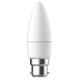 LAP  B22 Candle LED Light Bulb  470lm 4.2W 4 Pack