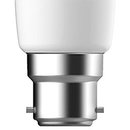 LAP DFRDBL4GDB BC Candle LED Light Bulb 470lm 4.2W 4 Pack