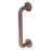 Rothley  Straight Household Grab Rail Antique Copper 305mm