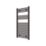 Flomasta 1200mm x 600mm 2101BTU Black Flat  Towel Radiator