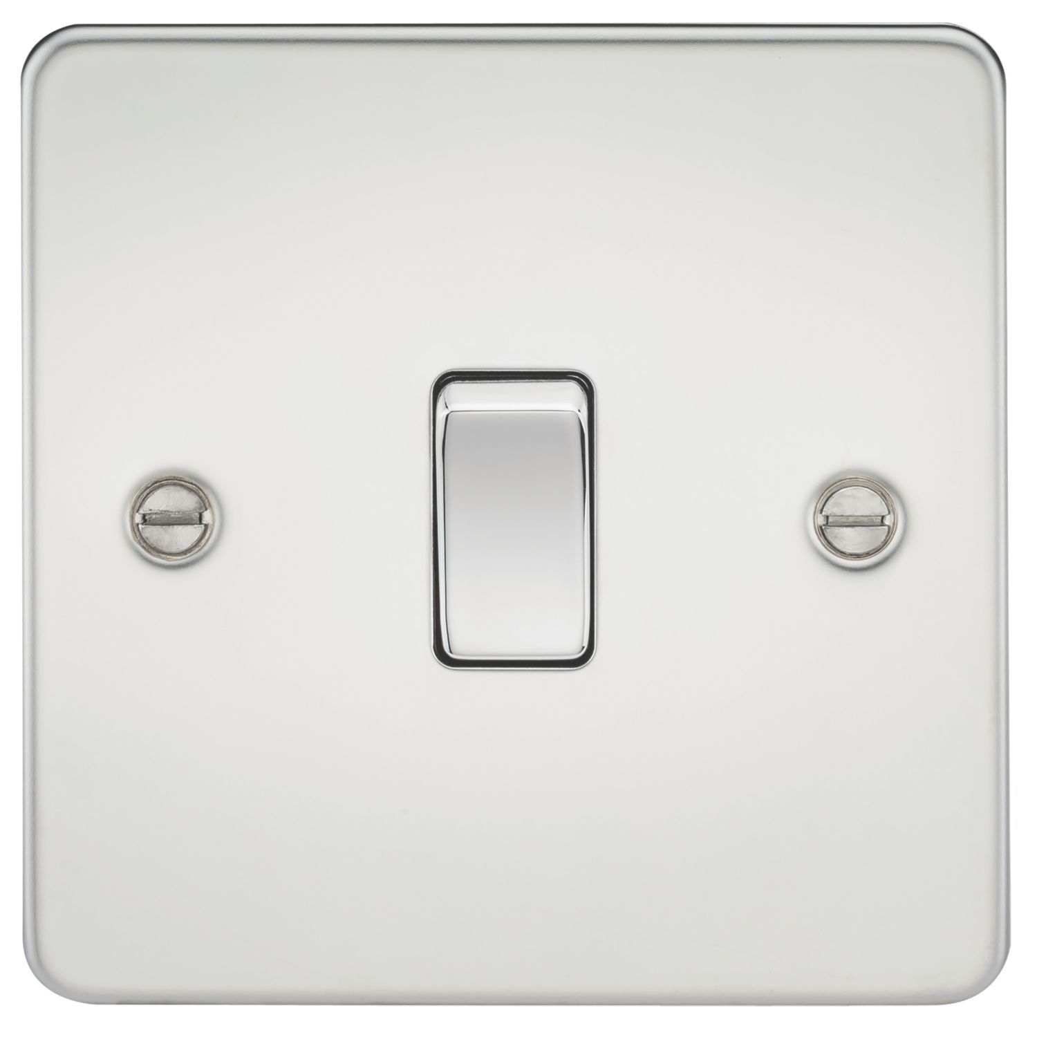 Knightsbridge 10AX 1-Gang Intermediate Switch Polished Chrome (412TX)