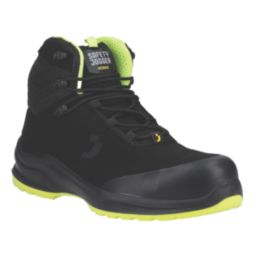 Safety Jogger Modulo S3S Mid Size 7.5  Black Water-Resistant  Safety Boots