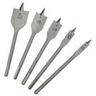 Hex Shank  Flat Wood Drill Bit Set 5 Pcs