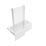Essentials Acrylic L-Shape Shower Bath Left-Hand
