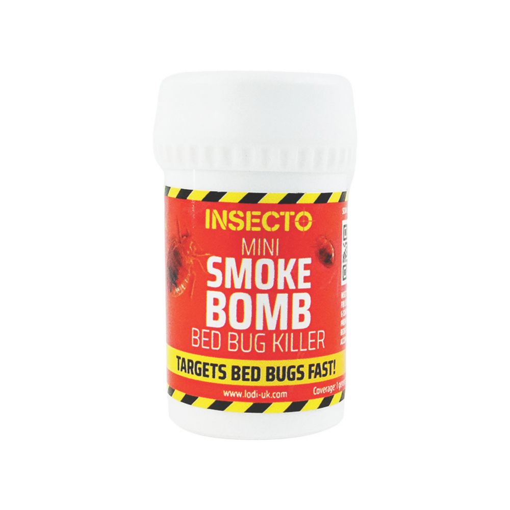 Insecto Bed Bug Killer Insecticide Smoke Bomb 3.5g - Screwfix