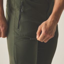 Regatta Highton II Stretch Trousers Dark Khaki 38" W 31" L