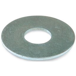 Easyfix Steel Large Flat Washers M6 x 1.6mm 100 Pack