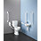 Armitage Shanks Doc M Assisted Living Washroom Pack with Raised Height WC White