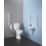 Armitage Shanks Doc M Assisted Living Washroom Pack with Raised Height Toilet White