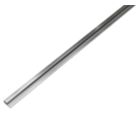 Splashwall End Cap Polished Silver 2450mm x 4mm