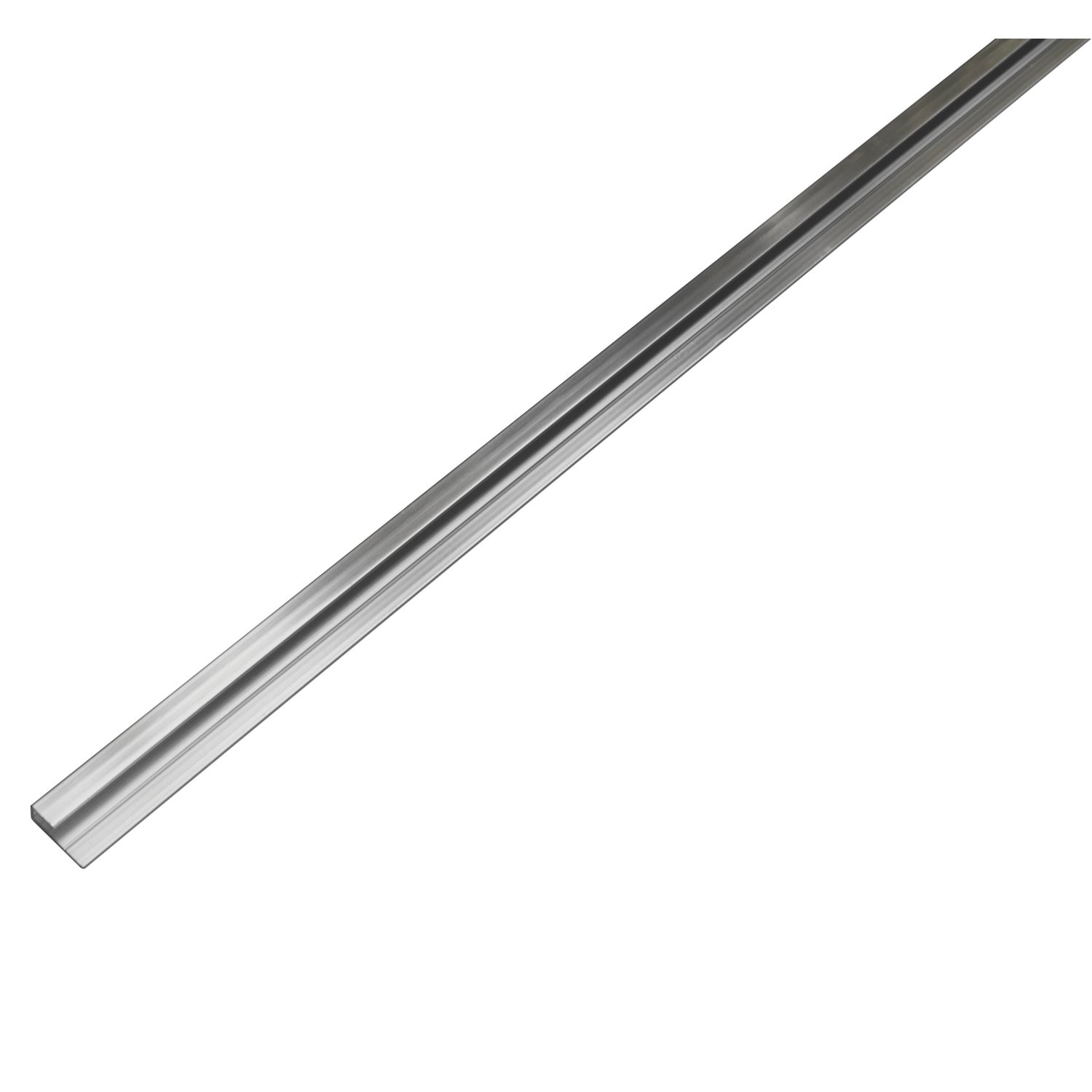 Splashwall End Cap Polished Silver 2450mm x 4mm (413GX)