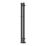 Reina 1200mm x 108mm 662BTU Black Flat Designer Towel Radiator