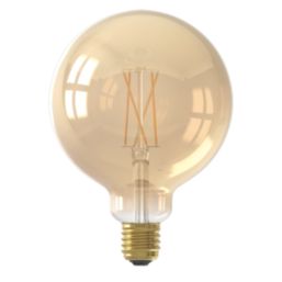 Calex  E27 G125 LED Virtual Filament Smart Light Bulb 7W 806lm