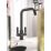 Abode Globe Quad Dual-Lever Mono Mixer Kitchen Tap Black