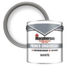 Macpherson  2.5Ltr White Matt  Interior Wood & Metal Primer Undercoat