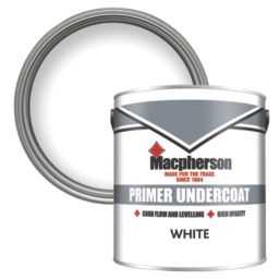 Macpherson  2.5Ltr White Matt  Interior Wood & Metal Primer Undercoat