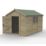Forest Timberdale 8' 6" x 12' (Nominal) Apex Tongue & Groove Timber Shed