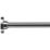Croydex Straight Flexi-Fix Shower Rod Stainless Steel Chrome 2300mm