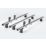 Summit SULC-512LS Light Commercial Vehicle Roof Bar Kit 1.3m