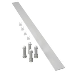 Mira Flight Square Riser Conversion Kit White 900mm