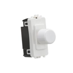 Knightsbridge  6A 2-Way Grid Dummy Dimmer Switch White
