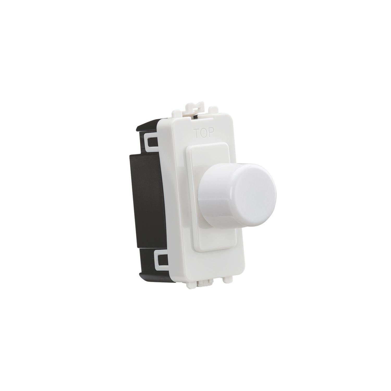 Knightsbridge 6A 2-Way Grid Dummy Dimmer Switch Matt Black (414CR)