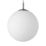 Eglo Rondo Pendant Light Satin Nickel/White