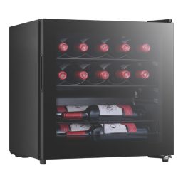 Essentials NNWC14UK Freestanding Black 14 Bottle Wine Cooler 470mm