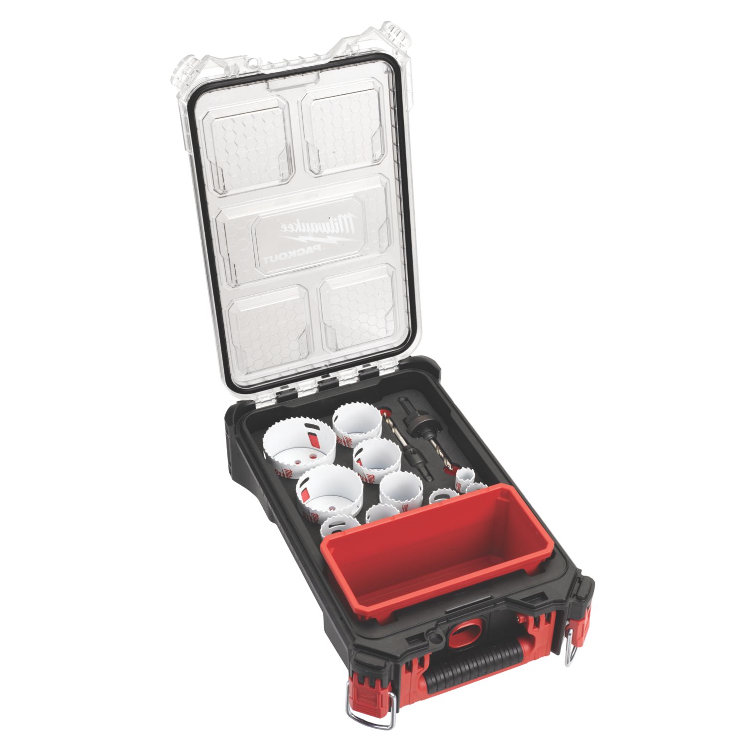 Milwaukee Hole Dozer PACKOUT 10-Saw Multi-Material Holesaw Set (414GE)