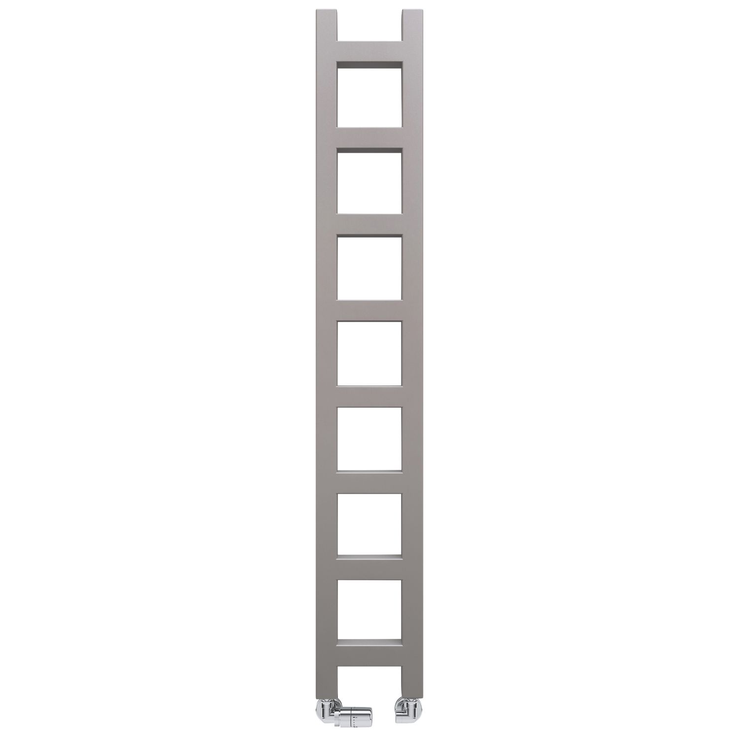 Terma 1280mm x 200mm 856BTU Sparkling Gravel Flat Designer Towel Radiator (414HR)
