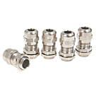 Schneider Electric 304L Stainless Steel Cable Glands  M16 5 Pack