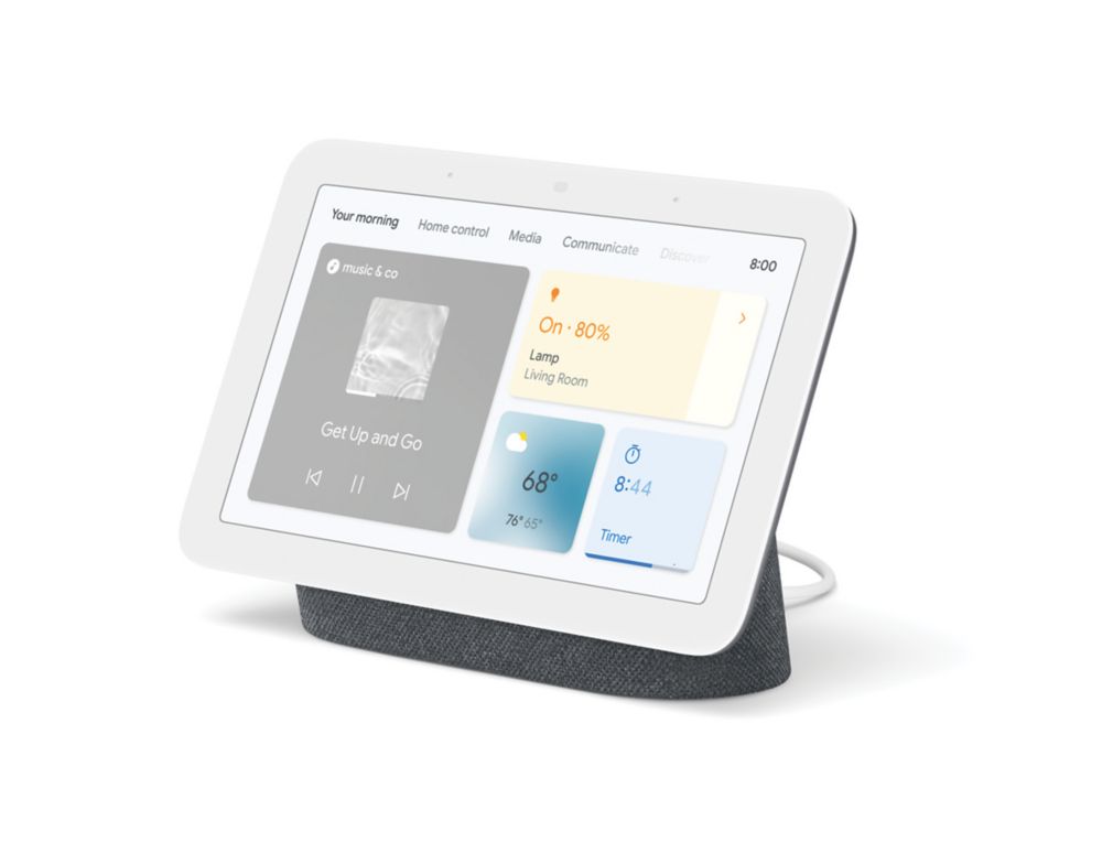 Google Nest Hub (2nd Gen) 7 Smart Display Charcoal