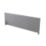Ximax Oceanus 595mm x 1800mm 5922BTU Silver Horizontal Designer Radiator