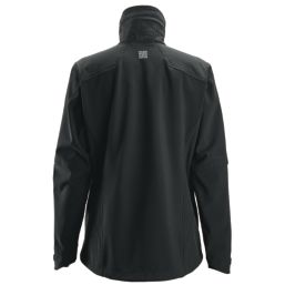 Snickers 1247 Womens Softshell Jacket Black Size 14-16