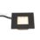 VEW Strata Recessed Square LED Kitchen Plinth Light Black 0.18W 15lm