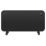 TCP  2kW Electric Portable or Wall-Mounted Glass Panel Heater Black