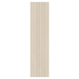 Fibo Scandi Wet Wall Panelling Slats Light Wood 2400mm x 600mm x 10.2mm