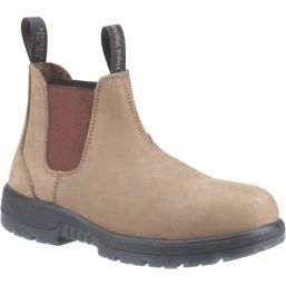 Hard Yakka  Size 14  Tan Water-Resistant Non Safety Dealer Boots