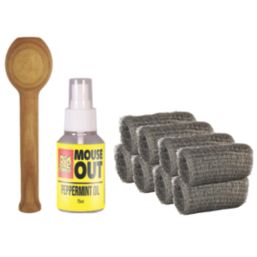 The Big Cheese Mouse Out  Rodent Blocker Kit 77mm x 236mm