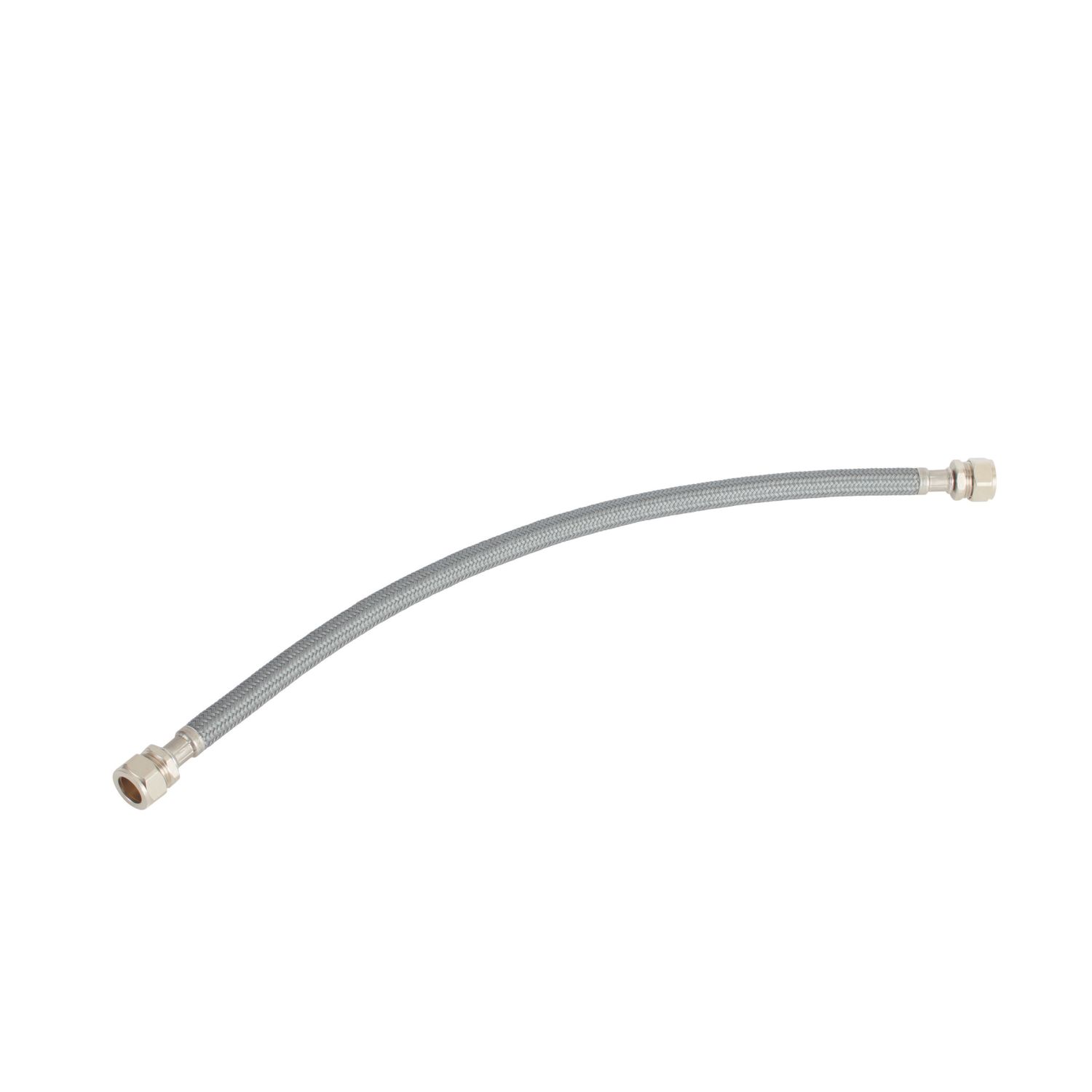 Flomasta Straight Flexible Compression Hose 15mm x 15mm x 500mm (415FA)