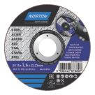 Norton  Metal Cutting Discs 115mm (4 1/2") x 22.23mm 5 Pack