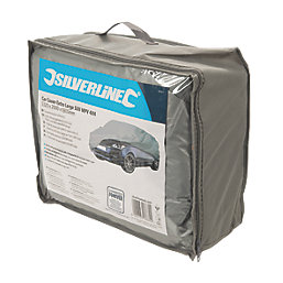 Silverline Vehicle Cover 5320mm x 2000mm Silver