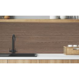 Wilsonart  Fluted Oak Mid-Rise Splashback 3050mm x 600mm x 4mm